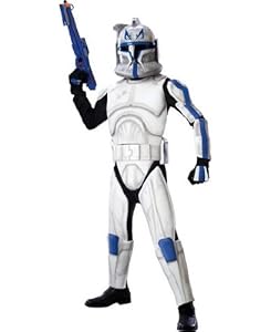 Deluxe Clone Trooper Captain Child Costume (Medium(Clothing Size 8 - 10))