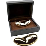 Lelo - Vibromasseur Clitoridien - Haut de Gamme - Ergonomique - Yva - OR 18 carats