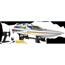 25 New Electric Remote Control Racing Viper Boat (White OR YELLOW) from Electric Boats RTR