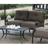Alfresco Home Botanica Deep Seating Loveseat with Cushion
