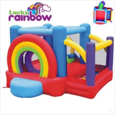 Kidwise Lucky Rainbow Bouncer