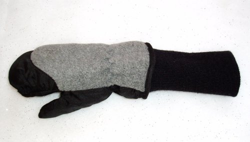 SnowStoppers Toddlers Waterproof STAY-ON Mittens - Charcoal Gray