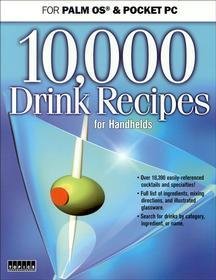 Software: 10,000 Drink Recipes for Palm OS