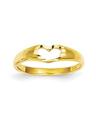 14k Childrens Heart Ring