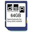 64GB Speicherkarte für Sony DSC-HX400