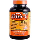American Health Ester-C, 500 mg with Citrus Bioflavonoids, 225 Veggie Tabs by ClubNatural