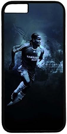 iPhone 6 Plus Case, Chelsea Fc Didier Drogba Customize Protective Case Bumper [Scratch-Resistant] [Perfect Fit] Hard PC Back Cover for Apple iPhone 6 Plus 5.5 Inch