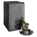 Avanti blk/mirror finished door 28 Bottle Wine Cooler
