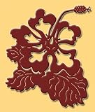 Hibiscus Steel Medallion