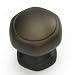 Schaub & Company 840-1-ABZ Belle Forma Knob Knob - Ancient Bronze