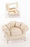 Juliana Boudoir Single Seater Gold Sofa Jewellery Box