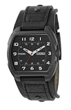 Fossil Cuff Three Hand Black Dial Watch