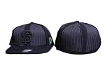 New Era San Francisco Giants Neoway Fitted Baseball Cap (Black, Small/Medium)