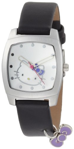 Hello Kitty Women's H3WL1005BK Silver Dial Watch