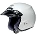 Shoei RJ Platinum R White Open Face Helmet - Size : XL