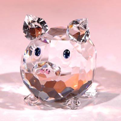 CRYSTAL WORLD Papa Pig