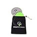 Gravity Fitness Core Slider, Premium Quality Two-sided Sliding Plate, Free Travel Bag and Exercise Guide