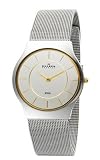 Skagen Mens 233LGSC Two-Tone Mesh Bracelet Watch