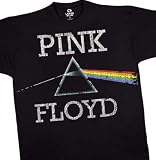 Pink Floyd T-Shirt, Dark Side Classic Vintage Super Premium Quality Licensed Band Shirt