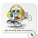 Office Occupied Mouse pad