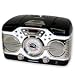 Studebaker AM/FM Black/White CD Clock Radio - SB2103
