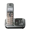 Panasonic DECT 6.0 Plus Expandable Cordless Phones system with Talking Caller ID, Digital Answering System, and Bluetooth Connectivity - Silver