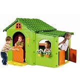 Ecr4kids Kids Back Yard and Outdoor Feber Green Activity Play house (Toy)