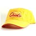 Kansas City Chiefs Yellow Tattered Bill Adjustable Baseball Hat