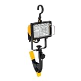 Globe Electric 60555 150-Watt Portable Work Light with Heavy Duty Clamp