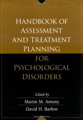 handbook of assessment and treatment planning for psychological disorders