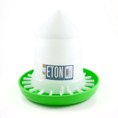 Eton Green and White Chicken Feeder - Comes  