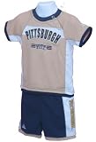 Infant Pittsburgh Panthers Multi Color 2 Piece Short Set