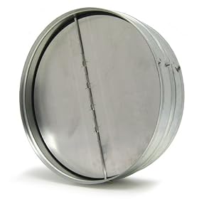 Fantech RSK 10 Backdraft Damper 10" Duct