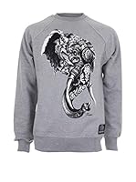 DEPHECT Sudadera Elephant (Gris)