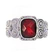 Sterling Silver Garnet...