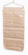 Household Essentials 80-Pocket Cotton Canvas Jewelry Organizer