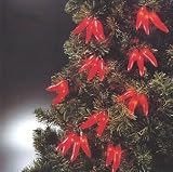 Review Everstar  / Set of 35 Red Chili Pepper Christmas Lights #ES62-320