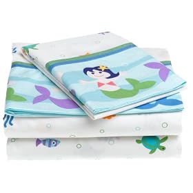 Olive Kids Mermaids 200-Thread-Count Sheet Set