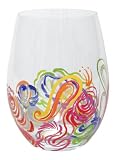 Lolita Stemless Wine Glass, Quill, 20-Ounce