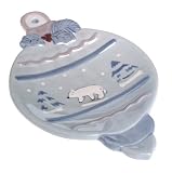 Pfaltzgraff Winter Frost Sculpted Spoon Rest
