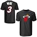 Heat Majestic Men's NBA Player Name & Number Tee