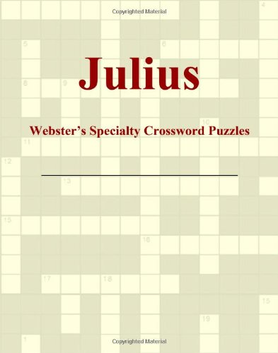 Julius - Webster's Specialty Crossword Puzzles