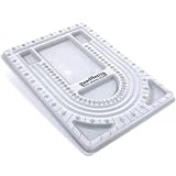 Bead Design Beading Board Gray Flock 9 X 12 Inches ~ Beadsmith