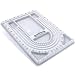 Flocked Beading Board Sorting Tray Stringing Beads Tool 35"