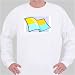 Sweatshirt with Ukranian, Ukraine, International