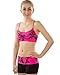 Lizatards Tie Dye Stretch Bra Top