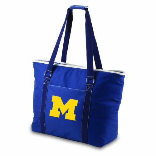 NCAA Michigan Wolverines Tahoe Extra Large Insulated Cooler Tote, Navy