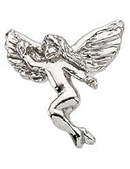 14K Gold Dancing Angel Lapel Pin