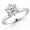 14K 1.50 Carat Round Cut Solitaire Diamond Engagement Ring (G-H ; SI1-2) Size 5