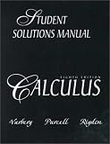 Calculus (8th Edition): Student Solutions Manual